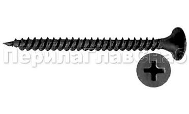Саморез 3,5х35 д/гипсокартона черн. М-3619 купить в Краснодаре