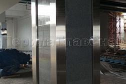 Облицовка колонн нержавеющей сталью в Краснодаре. Готовые проекты ПерилаГлавСнаб - фото 9