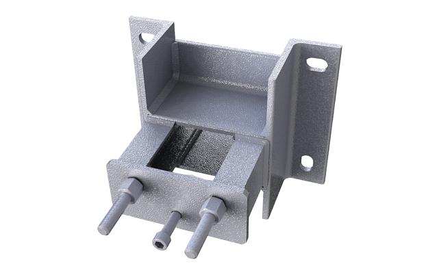 Закладной кронштейн, Ст3 (закладная) k691 3