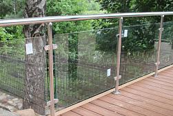 Перила и ограждения для террас в Краснодаре. Готовые проекты ПерилаГлавСнаб - фото 23