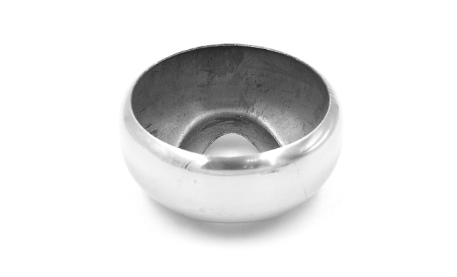 Наконечник стойки штампованный, под 90° под Ø50/50 х 0.8 AISI 316 полированный #600 k068-6 3 Наконечник стойки штампованный, под 90° под Ø50/50 х 0.8 AISI 316 полированный #600 k068-6 3