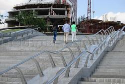 Перила для лестниц из металла в Краснодаре. Готовые проекты ПерилаГлавСнаб - фото 3