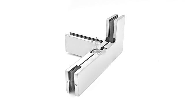 Фитинг угловой с осью и ребром жесткости, шлифованный t141L SSS 7