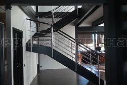 Перила для лестниц из металла в Краснодаре. Готовые проекты ПерилаГлавСнаб - фото 8