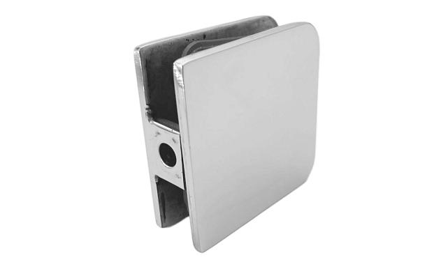 Коннектор для душевой кабины стена-стекло, 45х45, AISI 304 полировка, вырез 61 t720 PSS 5