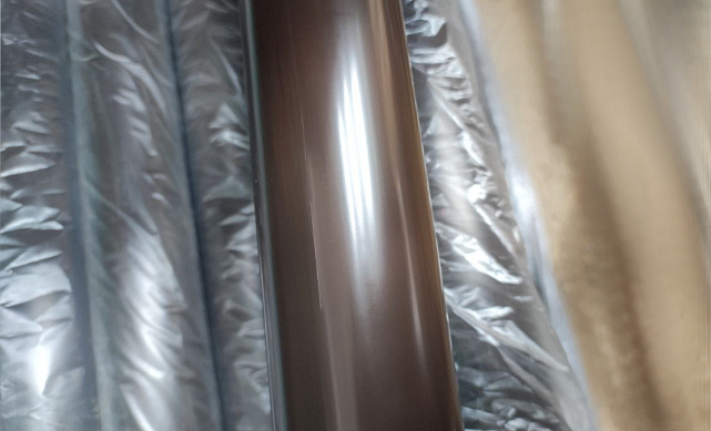 Пластиковый поручень, цвет Венге, Ø49мм длина 4м, уценка k897-У 9