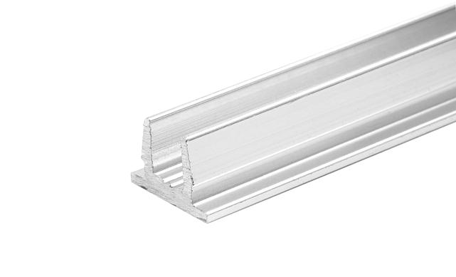 Профиль-заглушка для напольного профиля t756, длина 1000мм, t764 AL PSS 3