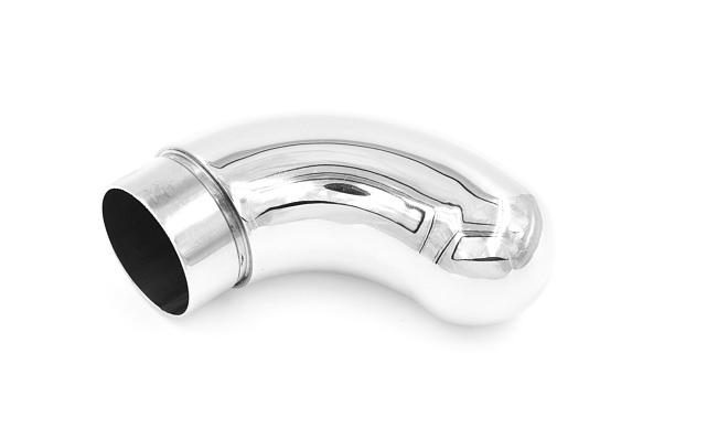 Отвод оконечный литой Ø38.1х100х1,45 мм, с круглой заглушкой, полированный 600 Grit, AISI 304, k384 4