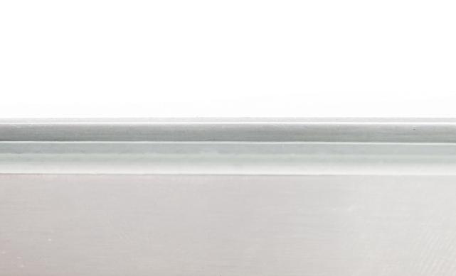 Уплотнитель прозрачный для П-образного алюминиевого профиля t756 (елочка) t755 3