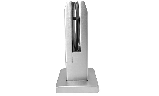 Стеклодержатель литой напольный, плоский 50х50х190 мм, шлифованный (AISI 304) Фk275-2 3 Стеклодержатель литой напольный, плоский 50х50х190 мм, шлифованный (AISI 304) Фk275-2 3