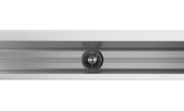 Комплект профиля зажимного для стекла 16 мм, с отверстиями, НЕАНОД, алюминий, k601-4-16 8 Комплект профиля зажимного для стекла 16 мм, с отверстиями, НЕАНОД, алюминий, k601-4-16 8