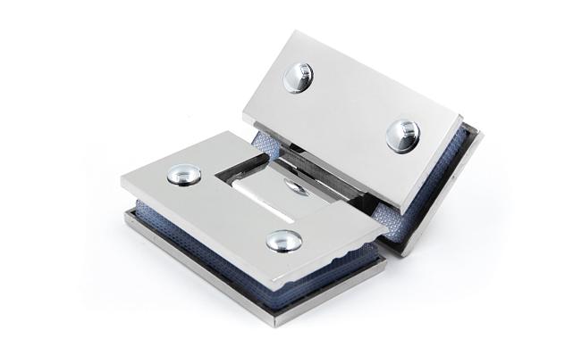 Петля для душевой кабины стекло-стекло 135° 90х55 мм AISI 304 полированная t302-2 PSS 4