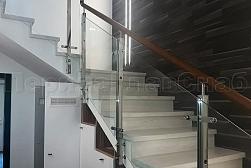 Перила на второй этаж в Краснодаре. Готовые проекты ПерилаГлавСнаб - фото 7