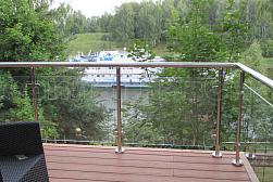 Перила и ограждения для террас в Краснодаре. Готовые проекты ПерилаГлавСнаб - фото 22