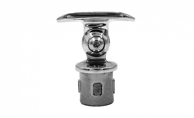 Наконечник палец с регулируемым ложементом, литой, под стойку Ø25.4х1.5 мм, полировка 600 GRIT, нержавеющий AISI 304 k219 4 Наконечник палец с регулируемым ложементом, литой, под стойку Ø25.4х1.5 мм, полировка 600 GRIT, нержавеющий AISI 304 k219 4