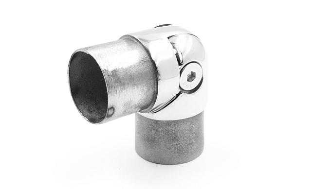 Поворот литой, регулируемый, шаровый, под Ø38.1 мм, полированный, (AISI 316) k250-2 4