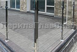 Перила и ограждения для террас в Краснодаре. Готовые проекты ПерилаГлавСнаб - фото 21