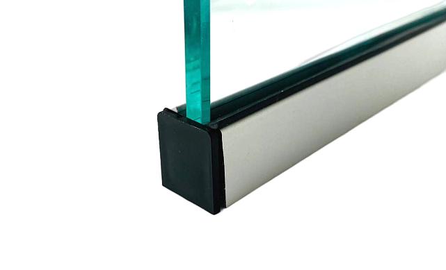 Заглушка для П-образного профиля т22, черная (18*20) т22-20 3