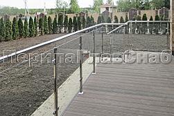 Перила и ограждения для террас в Краснодаре. Готовые проекты ПерилаГлавСнаб - фото 20