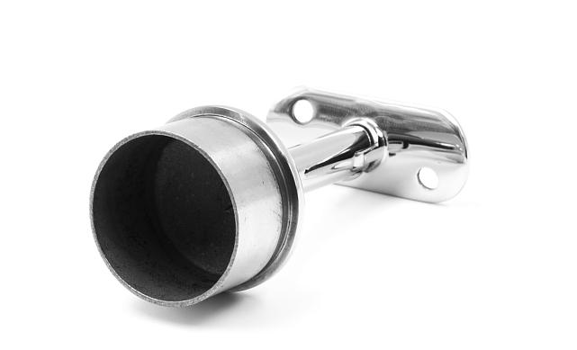 Наконечник стойки палец, Ø42.4 мм, с ложементом под поручень Ø38.1-42.4мм (aisi 304), k372-3 4