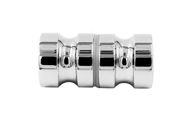 Дверная ручка «кноб», алюминий-хром, полированная t692 ALPC 3