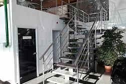 Перила для лестниц из металла в Краснодаре. Готовые проекты ПерилаГлавСнаб - фото 18