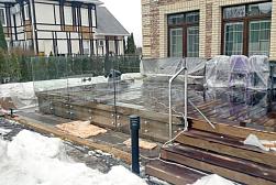 Перила и ограждения для террас в Краснодаре. Готовые проекты ПерилаГлавСнаб - фото 3