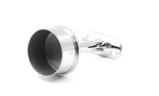 Наконечник палец на стойку Ø50.8х1.5 мм с регулируемым ложементом под поручень Ø50.8 мм, литой, полированный, нержавеющий AISI 304 k042 4 Наконечник палец на стойку Ø50.8х1.5 мм с регулируемым ложементом под поручень Ø50.8 мм, литой, полированный, нержавеющий AISI 304 k042 4