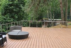 Перила и ограждения для террас в Краснодаре. Готовые проекты ПерилаГлавСнаб - фото 24