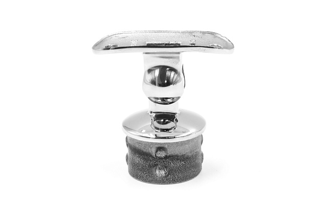 Наконечник Ø38.1 мм, шарнирный, полированный, (AISI 304) k327 3 Наконечник Ø38.1 мм, шарнирный, полированный, (AISI 304) k327 3