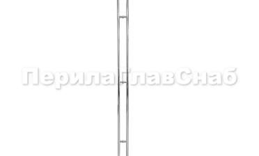 Ручка рейлинг двухсторонняя для стекла 8-12 мм, 32х800х800х2000 мм, полированная t633-2000 PSS купить в Краснодаре