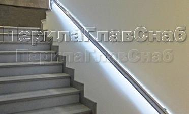 Пристенный поручень с LED подсветкой купить в Краснодаре