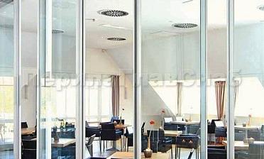 Стеклянные перегородки для зоны отдыха в офисе купить в Краснодаре